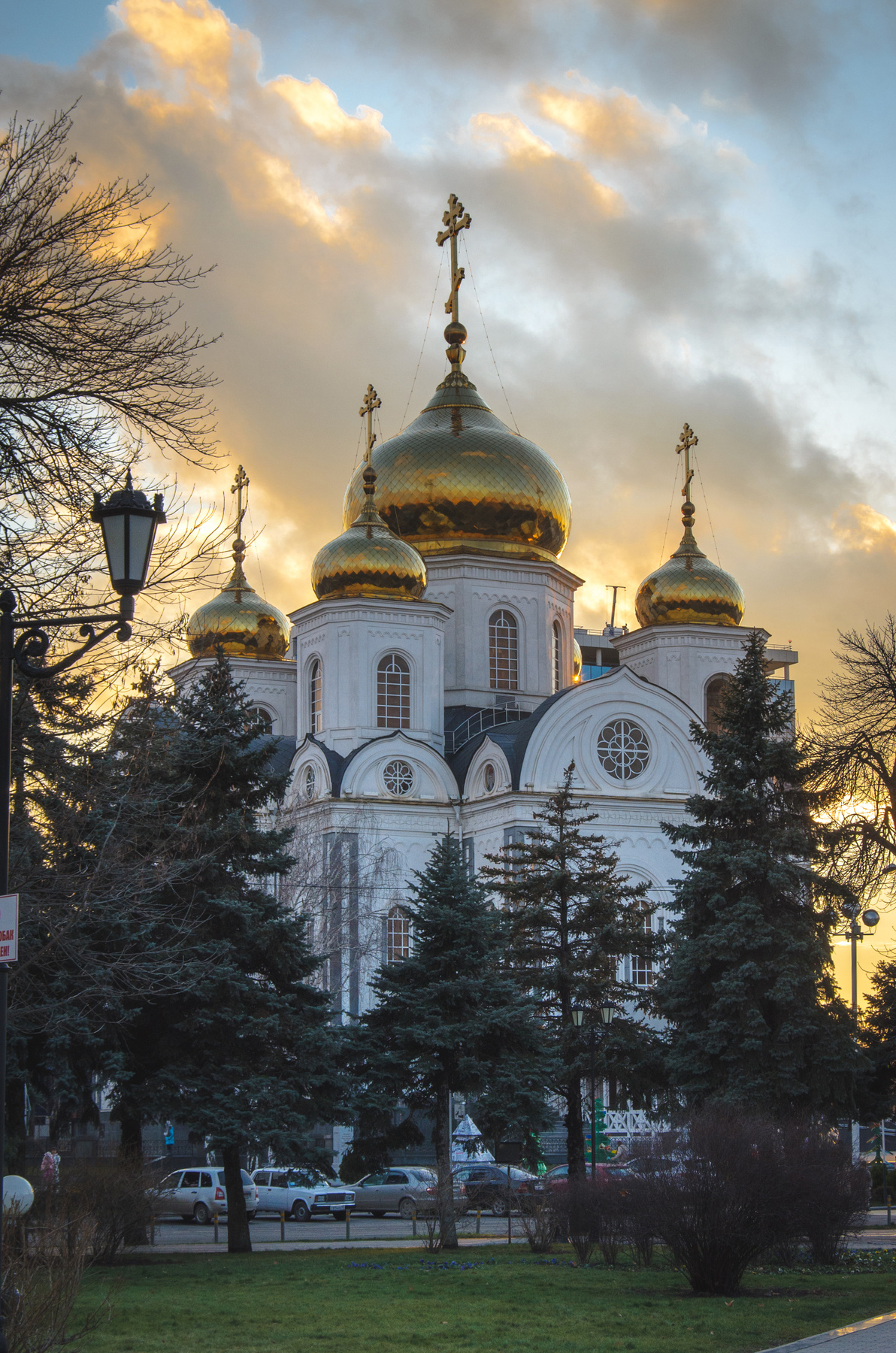 Войсковой собор князя Александра Невского. Январь, 2015 год. 