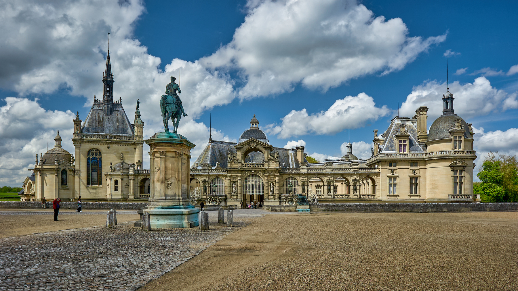 Замок Шантийи... Франция Замок Шантийи Château de Chantilly