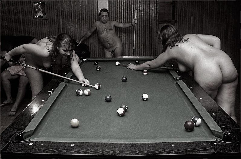 Naked Pool девушка натуристы пул шар луза 2179224