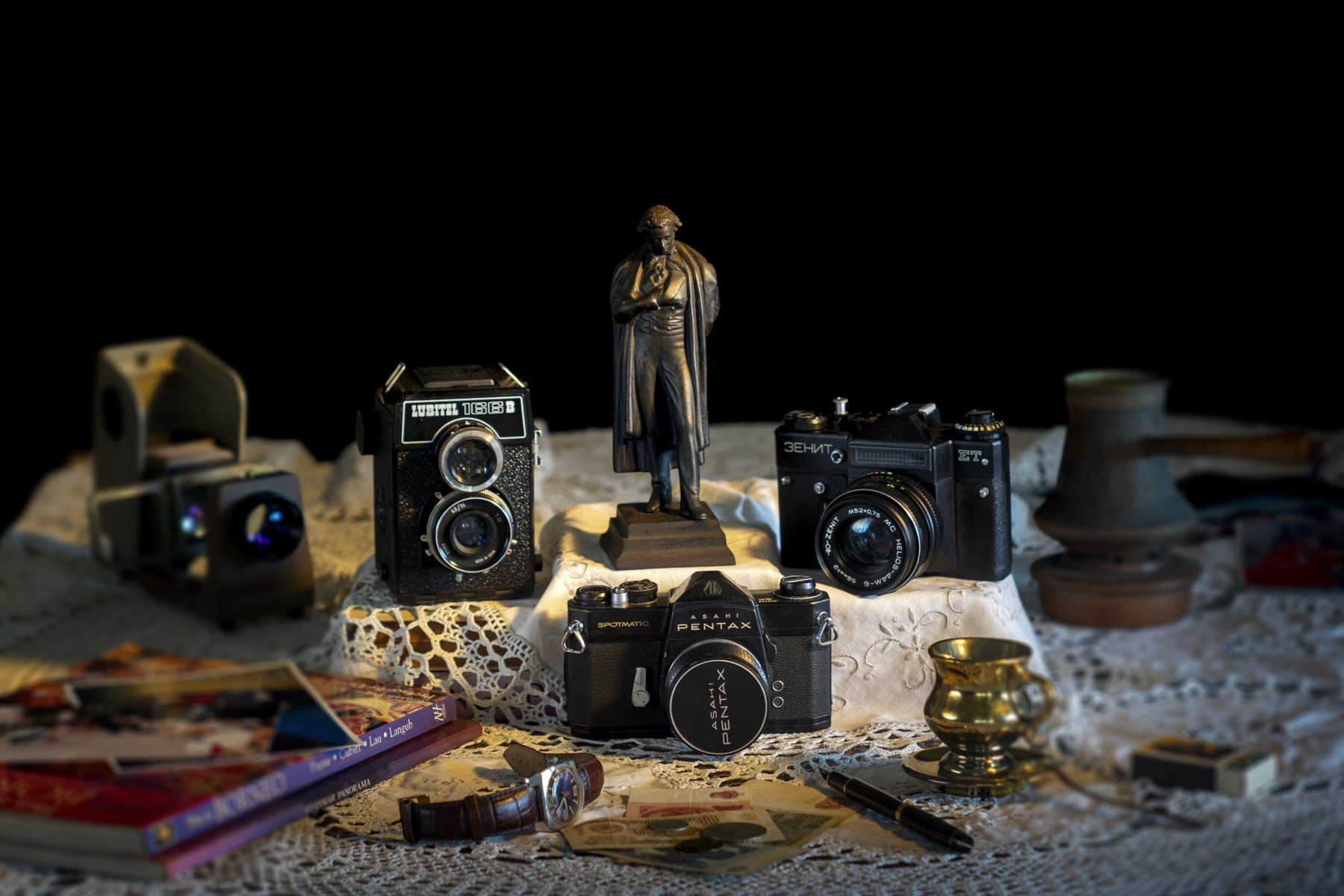 Из истории фотоаппаратов - 1 игрушки артефакты натюрморт сюжетная инсталляция