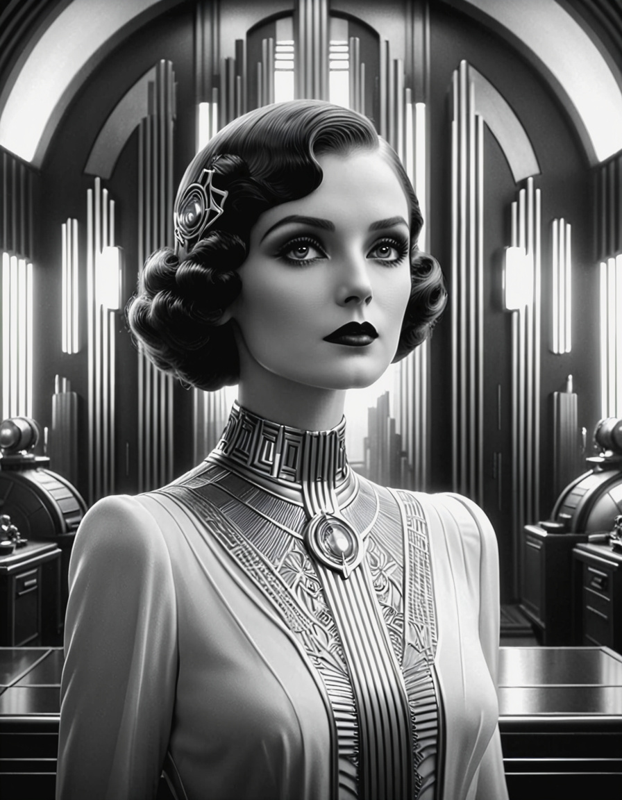 b&w glamour 
