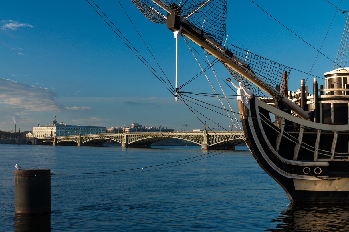 Солнечное утро Petersburg