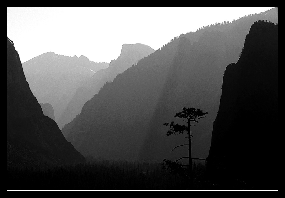 Tunnel View, Yosemite. 
