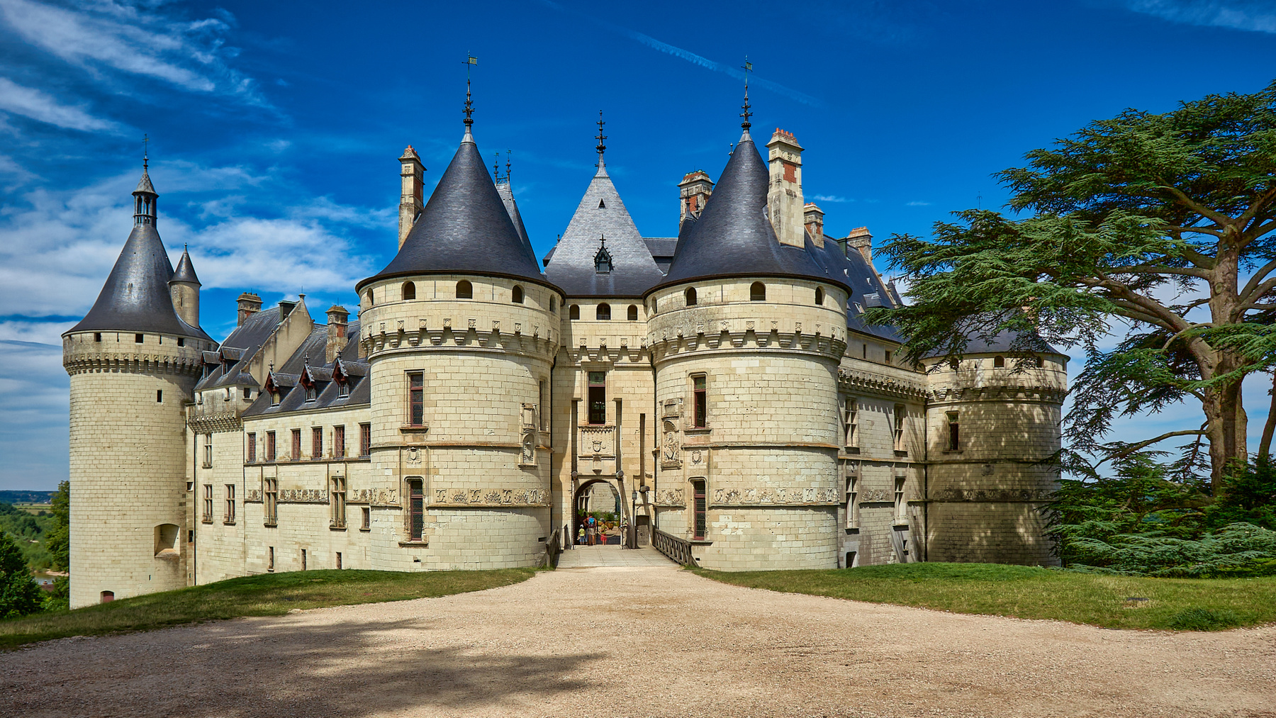 Замки Луары. Шомон... Франция Луара замок Шомон-сюр-Луар Château de Chaumont-sur-Loire