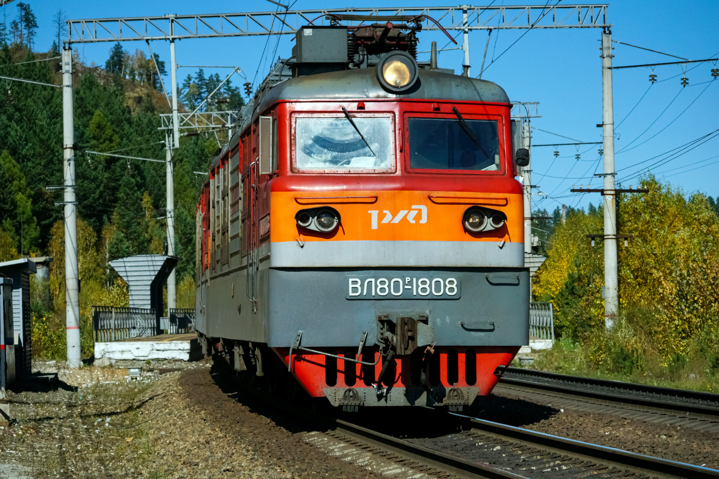 * * * * * railway железная дорога locomotive локомотив электровоз поезд train Russia Siberia Irkutsk Россия Сибирь Иркутск споттинг spotting
