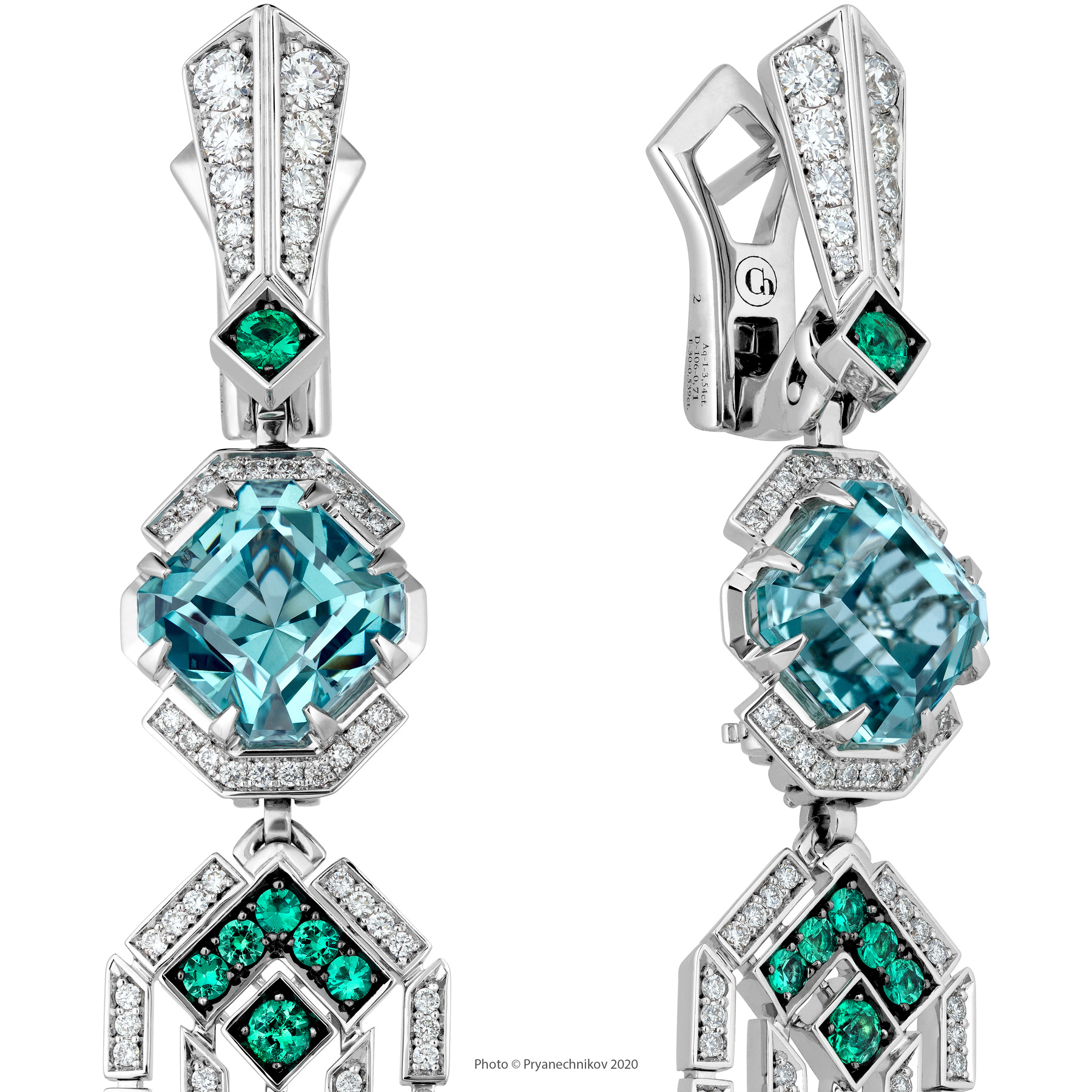 Рекламное фото ювелирных изделий и драгоценных камней. Precious Gems Pryanechnikov