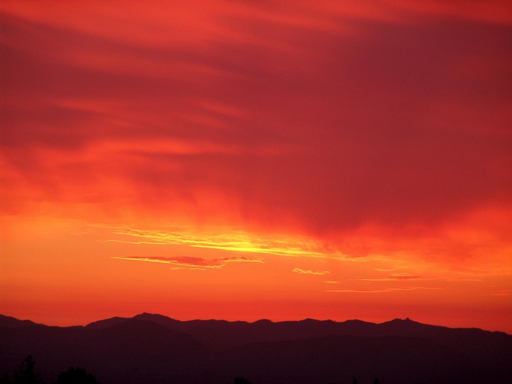 Krovavyj zakat sunset