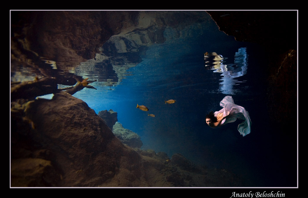 Наваждение 2 Сирена Nahochnachich Мексика cave diving