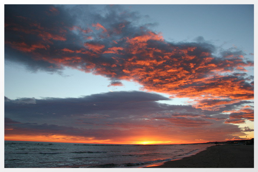 novyj den... utro, voshod, Adriatika, Abruzzo, Italia