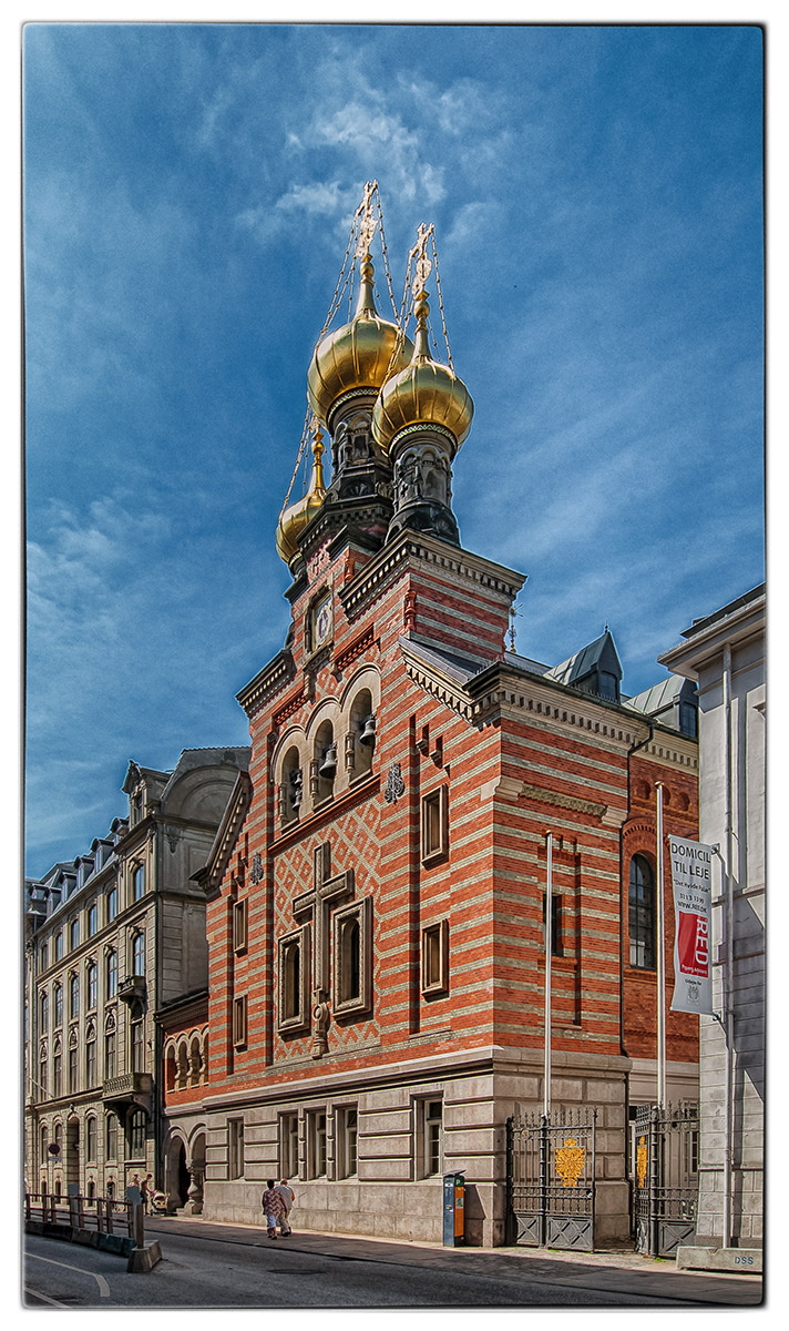 Храм св. Александра Невского в Копенгагене København