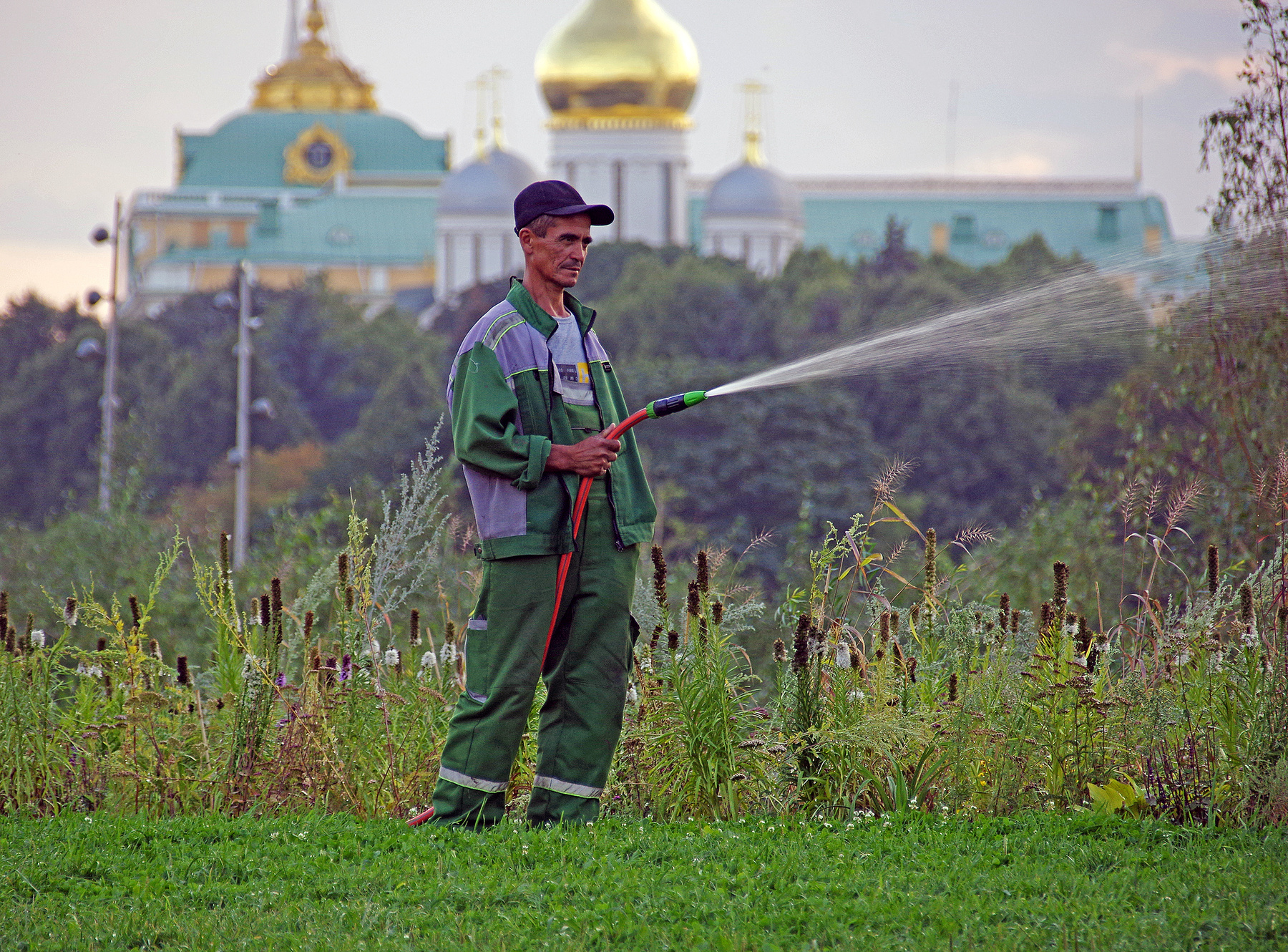 В парке "Зарядье" 