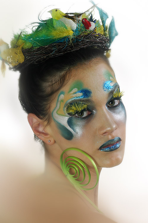 Flora Портрет, девушка