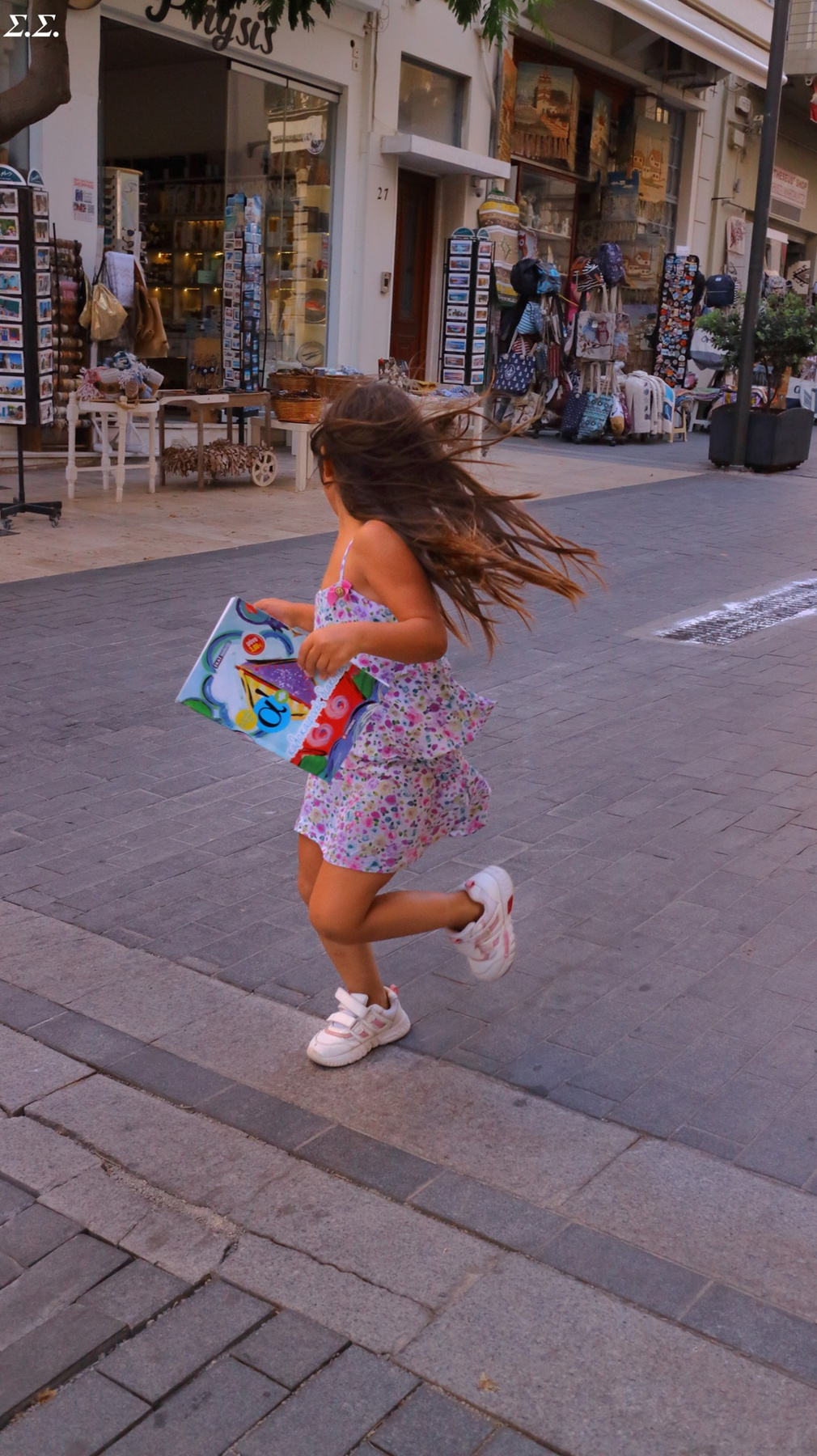 THE LITTLE GIRL RUNS AWAY 
