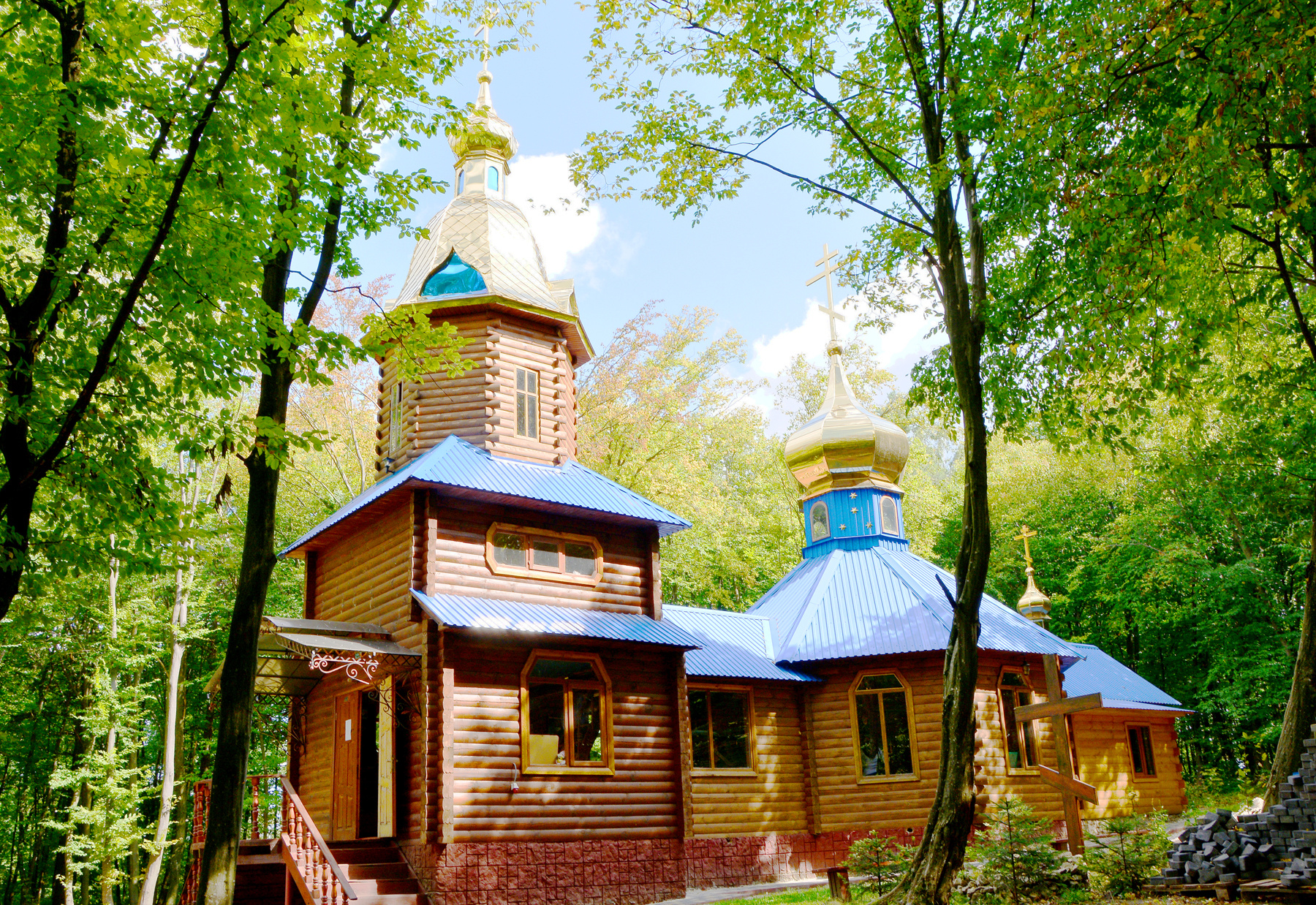 Божа гора. Церква 