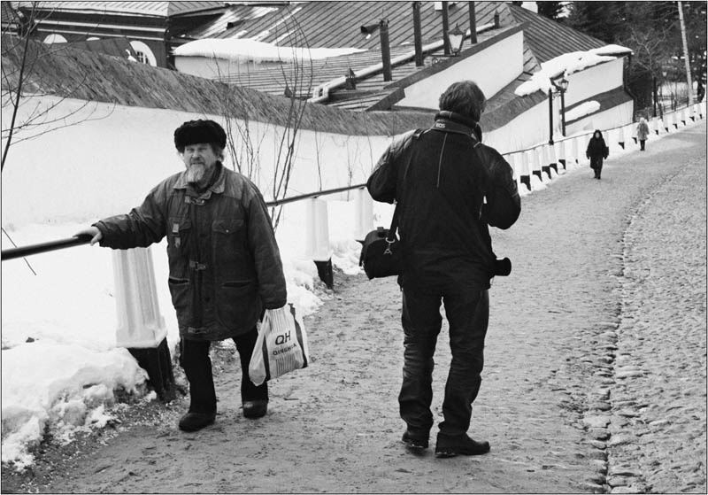 после кадра Олег