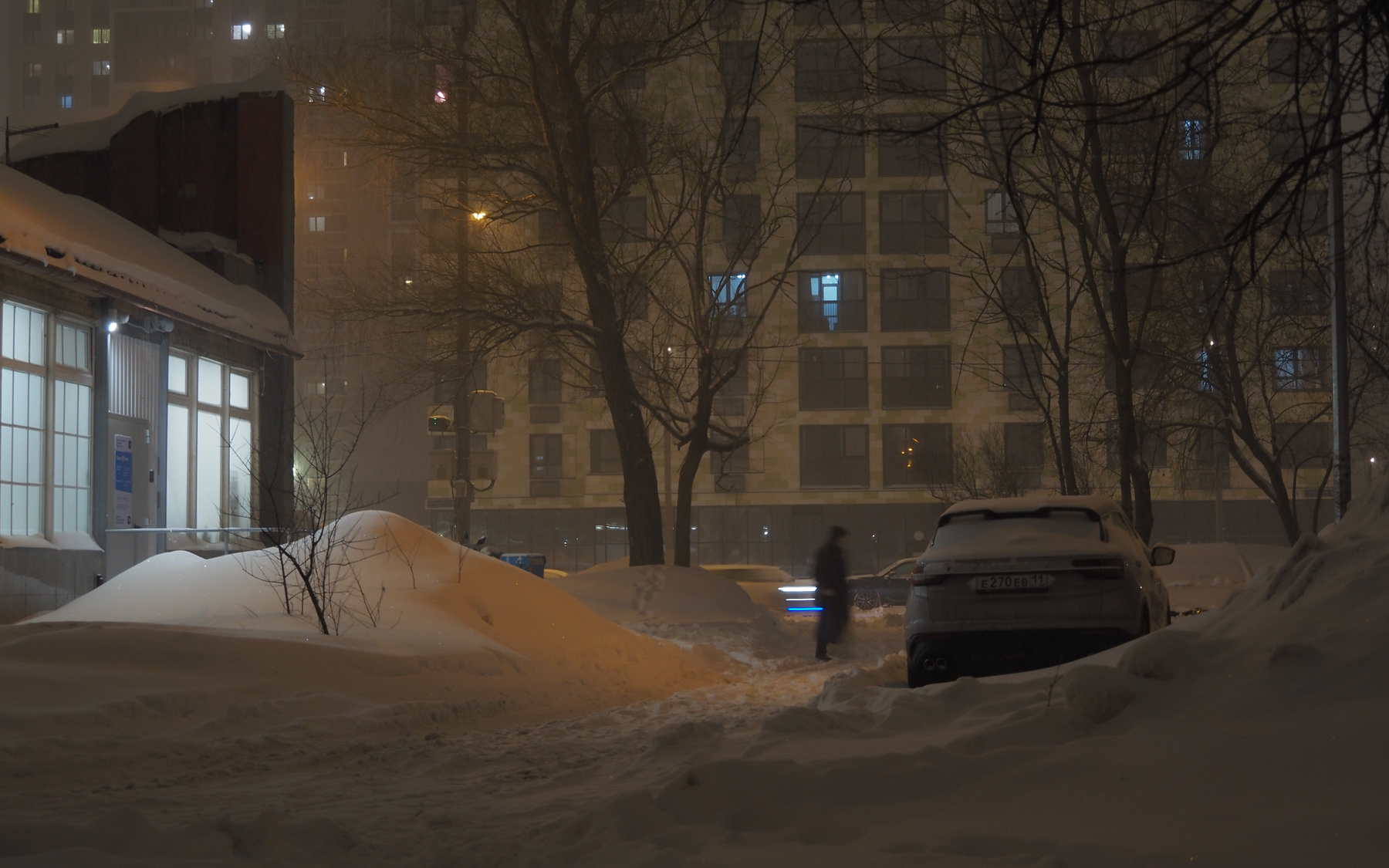 ***Зимний Вечер в Городе olympus 10 MARK IV