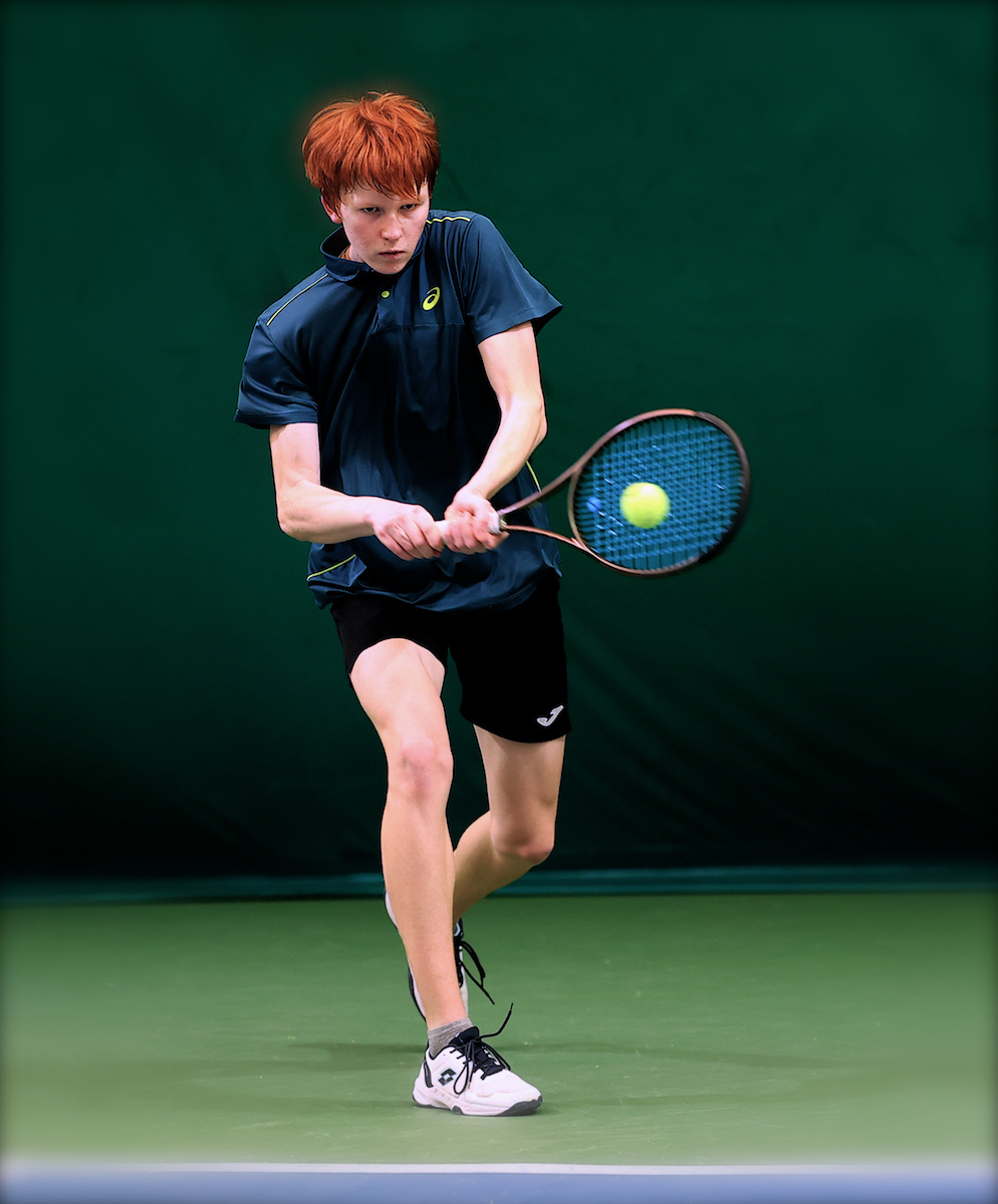 Сосредоточенность... tennis big moscow junior russia racket ball court Alextennis