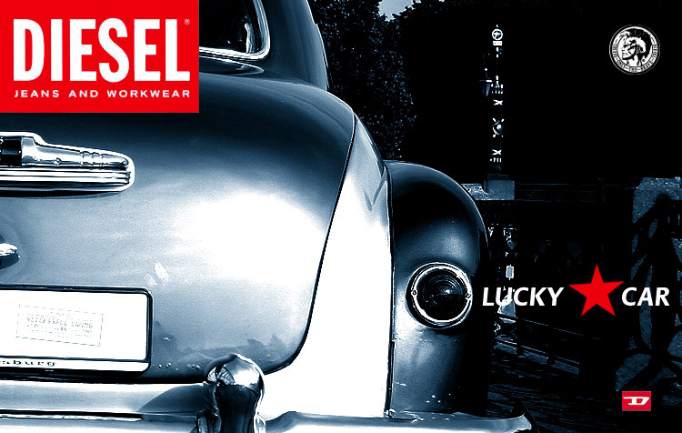 Lucky*car diesel style successful living Lucky car old auto
