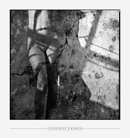 -the shadow of a woman- 