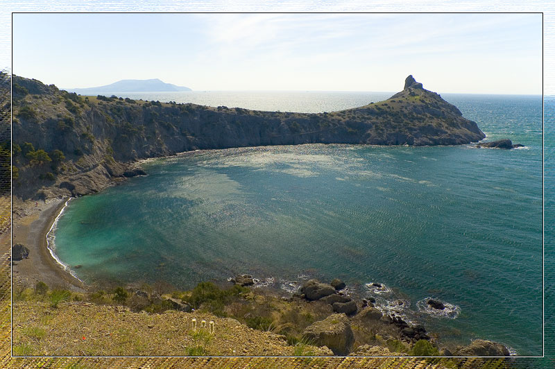 Царский пляж море горы пляж