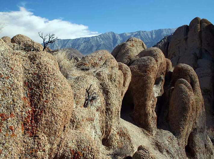 Ancient ages Alabama Hills, rocks, mountains