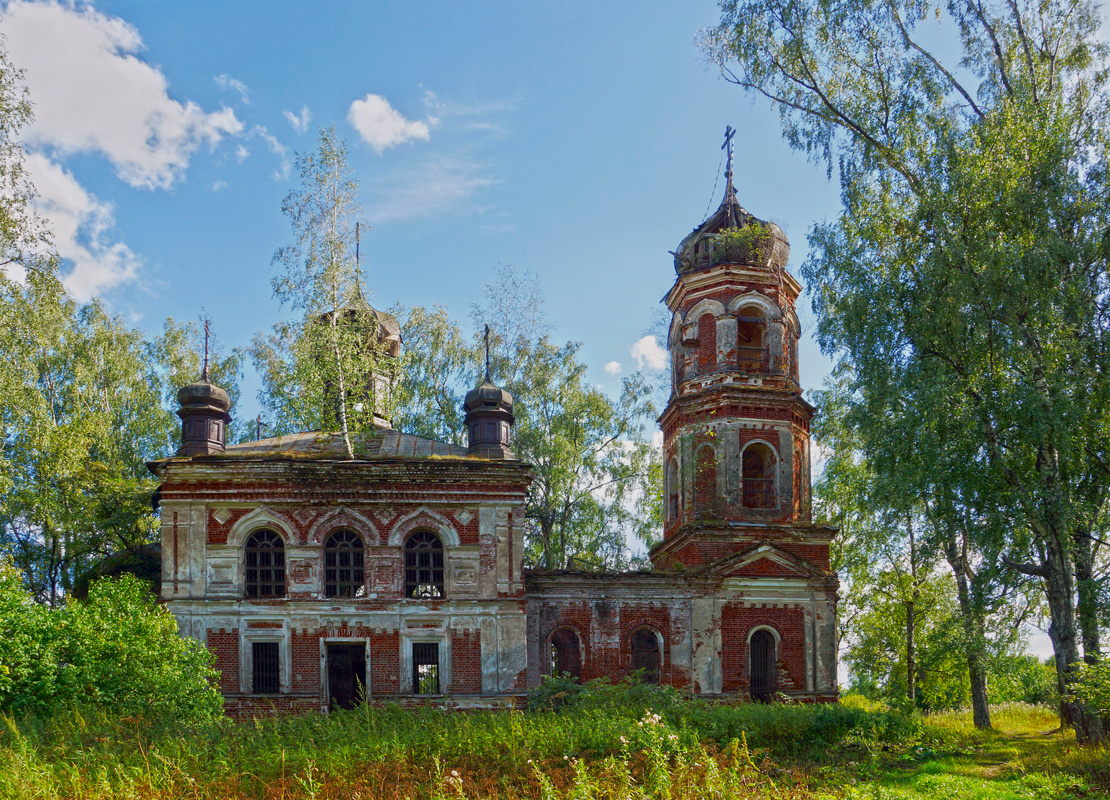 Вознесенская церковь храм разорение