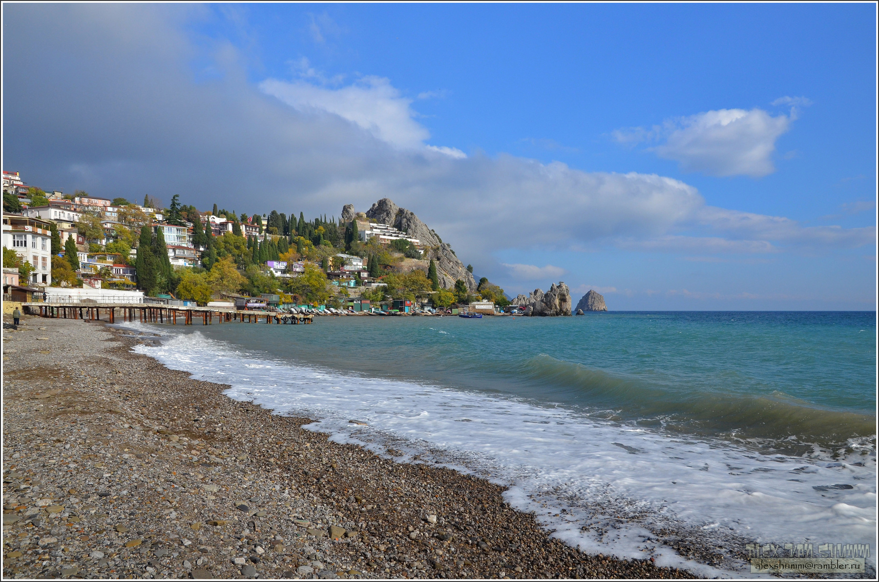 Осень в Гурзуфе крым гурзуф осень