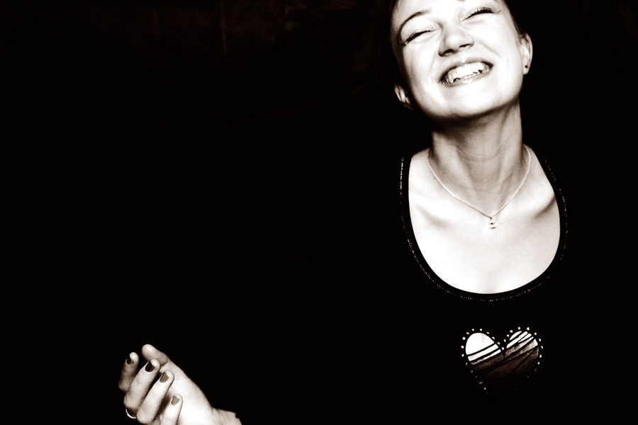Girl in Black (Karine) Gigl in Black