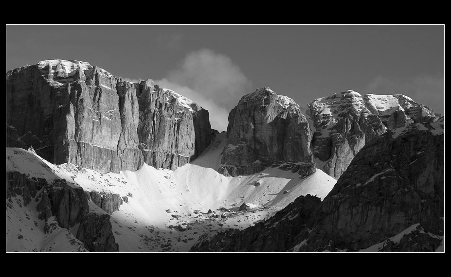 амфитеатр Вечность Альпы, Canazei, Val di Fassa