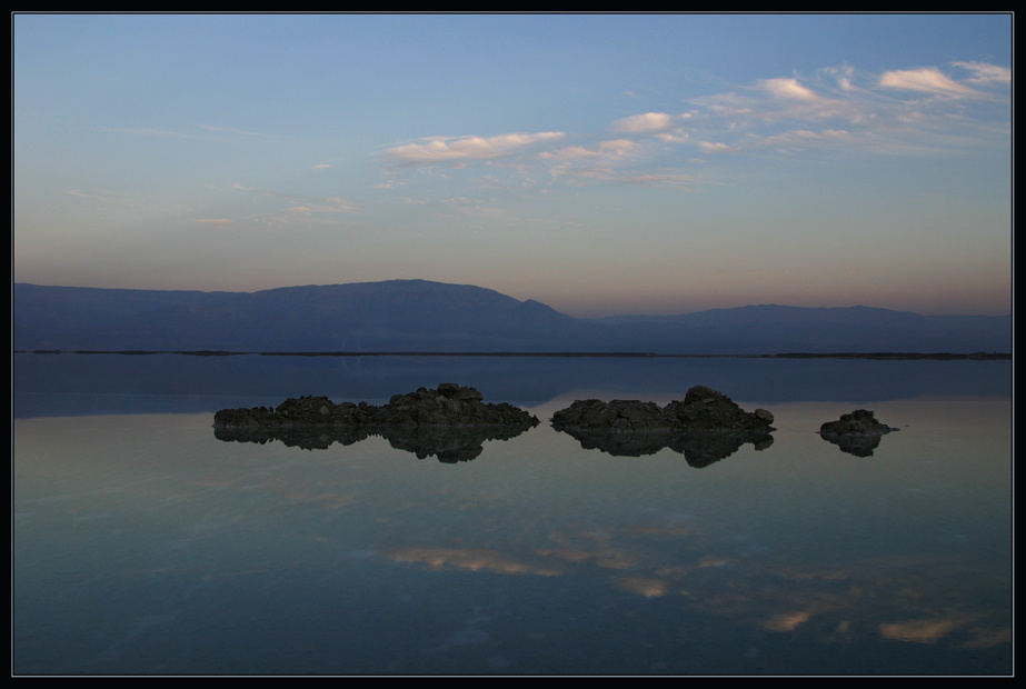 Мёртвое море , вечер 2007