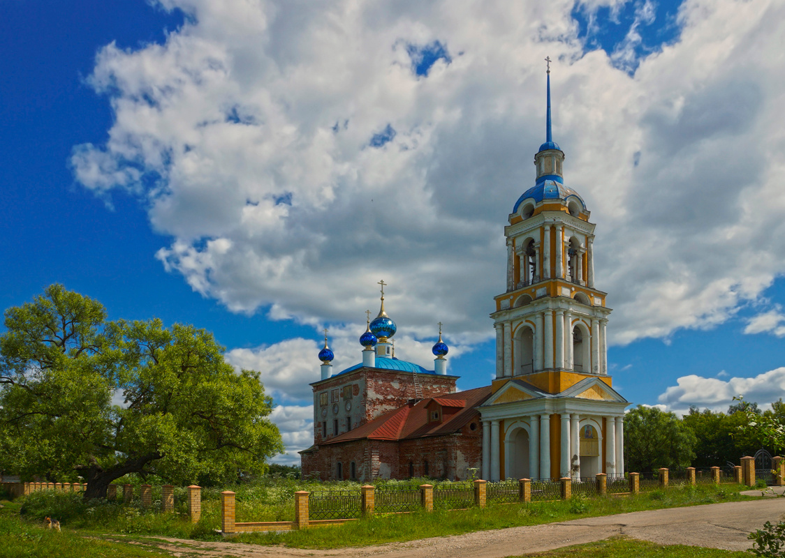 В Ильинском село храм вера