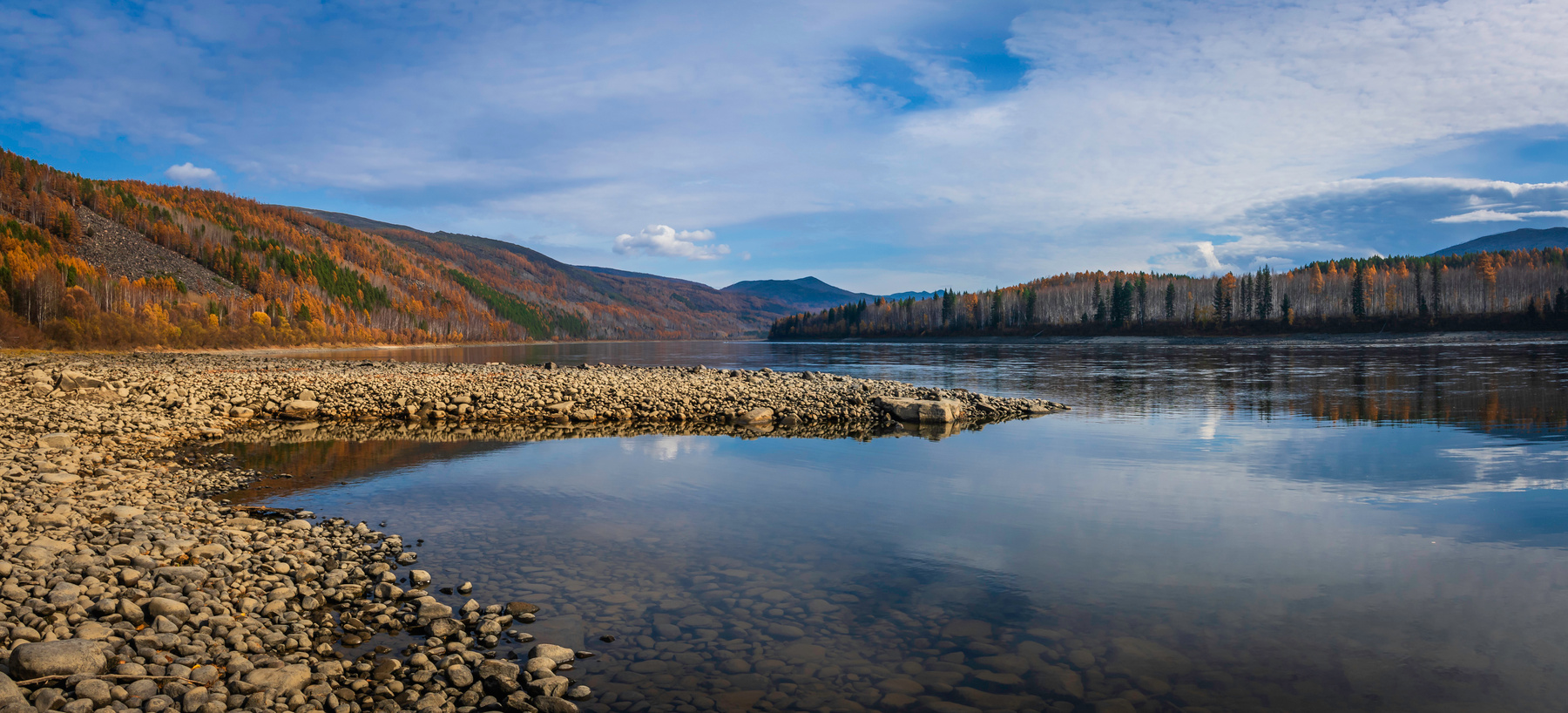 Осень. Река Витим(2) 