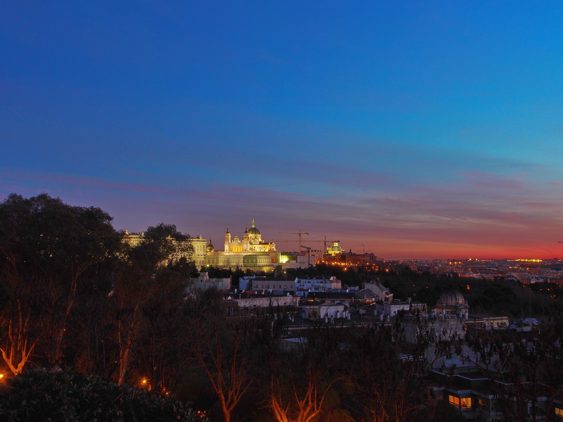 Sunset in Madrid #2 madrid sunset закат мадрид