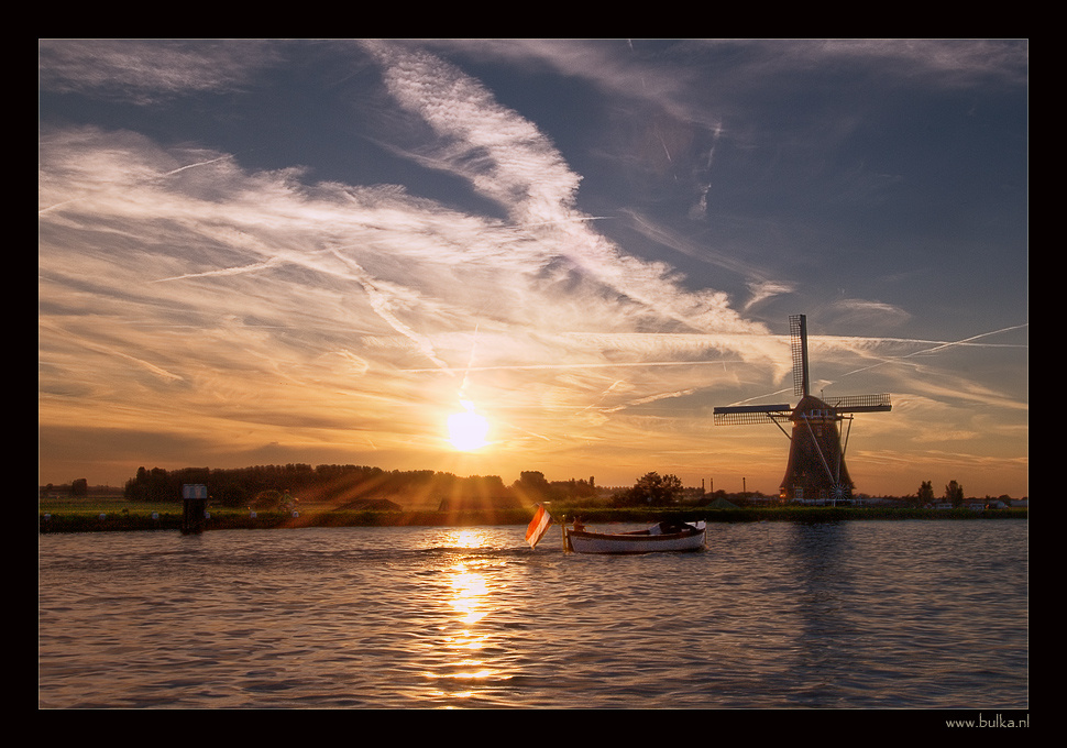 Летний вечер в Южной Голландии вечер, Holland
