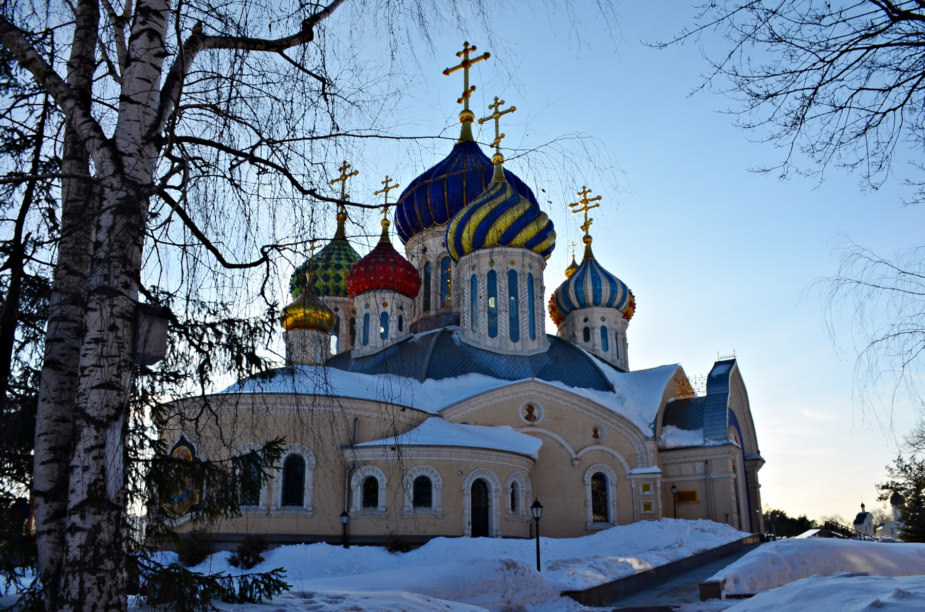 *** Москва Переделкино зима собор