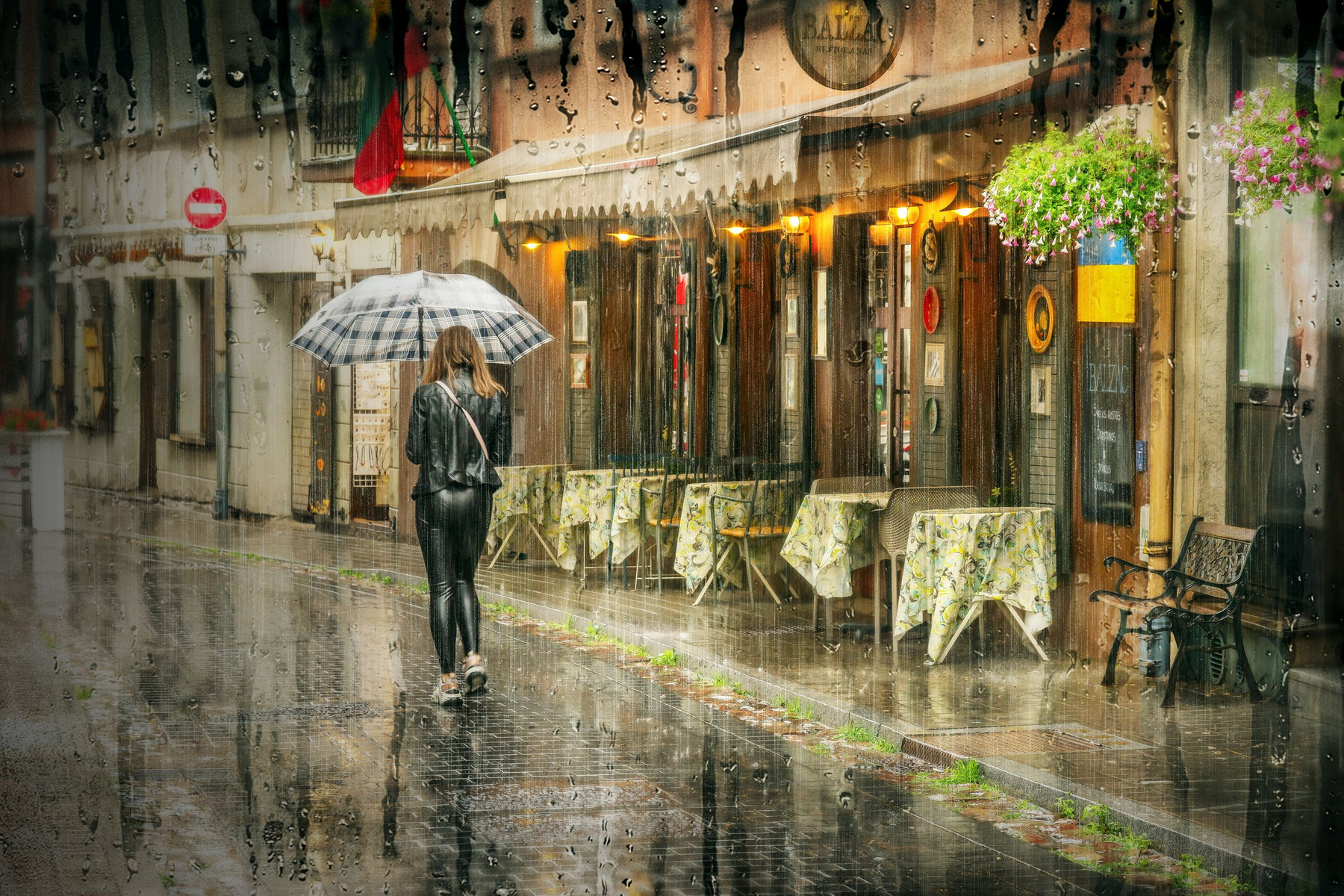 Walking in the rain 6 