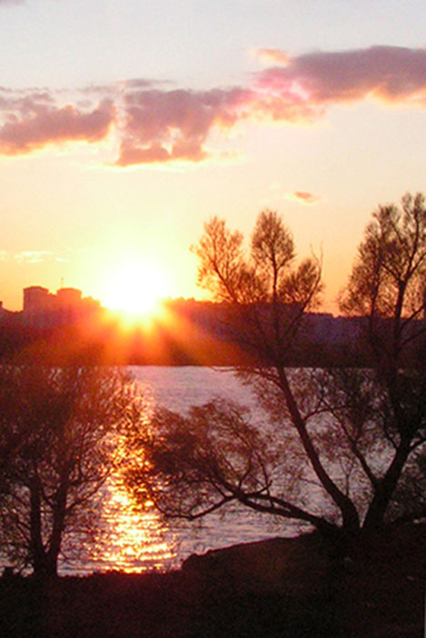 тихий вечер вечер,тишина,река,Москва