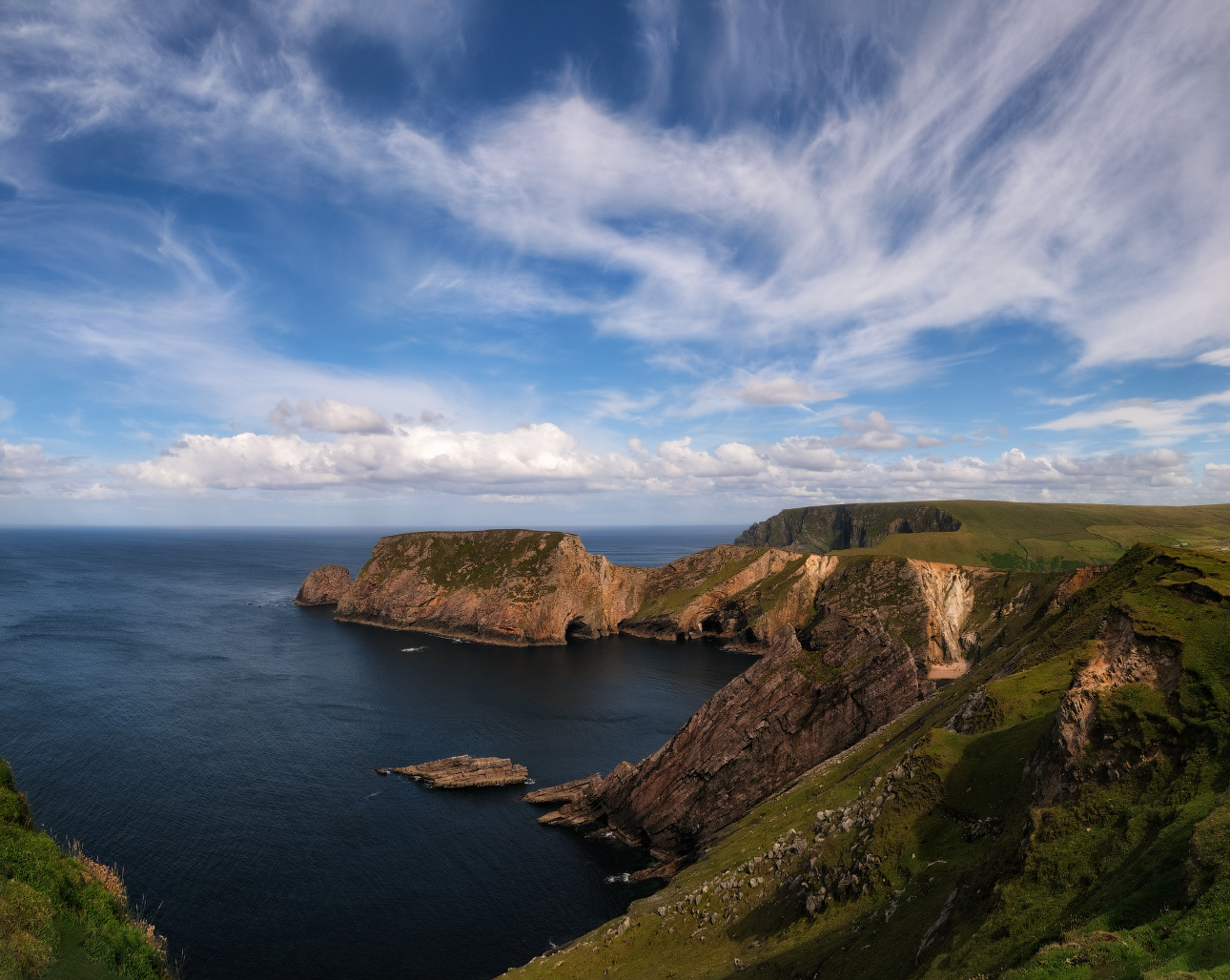 ...somewhere in Mayo... ireland nature outdoors scenic landscape seascape seaside cliffs island wild atlantic way ocean irish coast coastal shore shoreline benwee mayo picturesque spectacular awesome destination travel europe