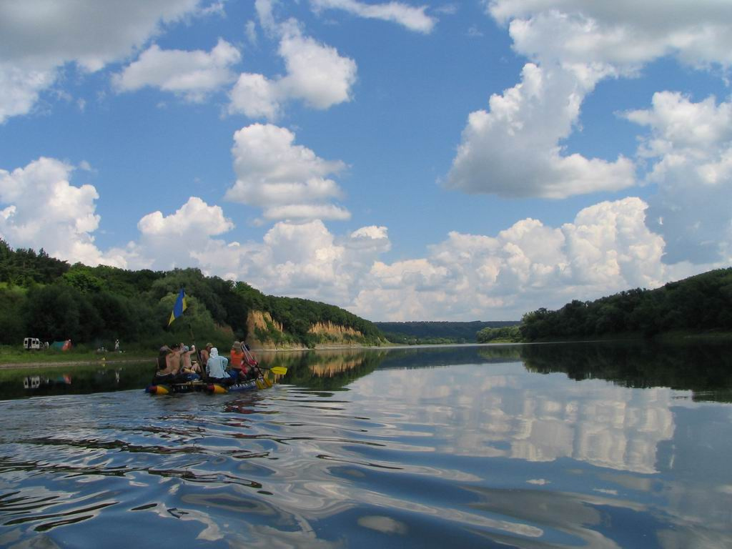 Сплав по Днестру Туризм, катамараны, речка, Днестр, вода