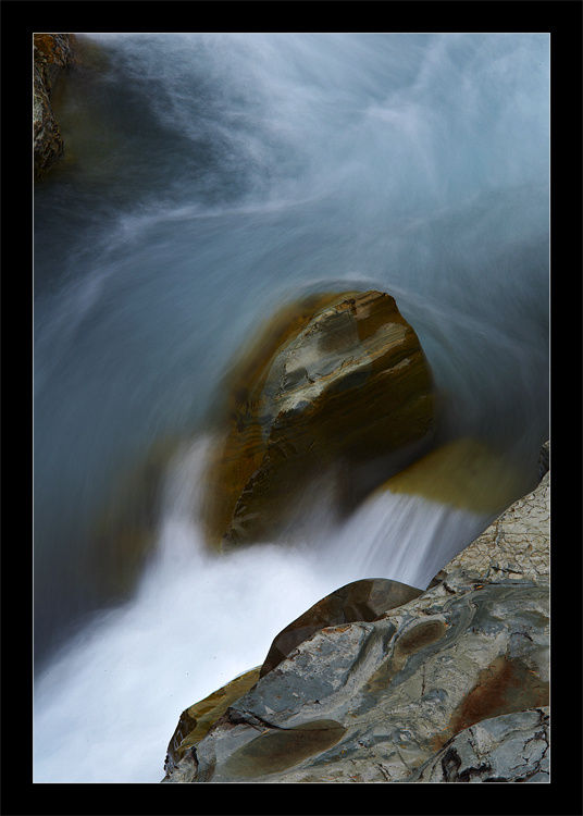 Streamline. streamline, McDonald Creek Glacier National Park