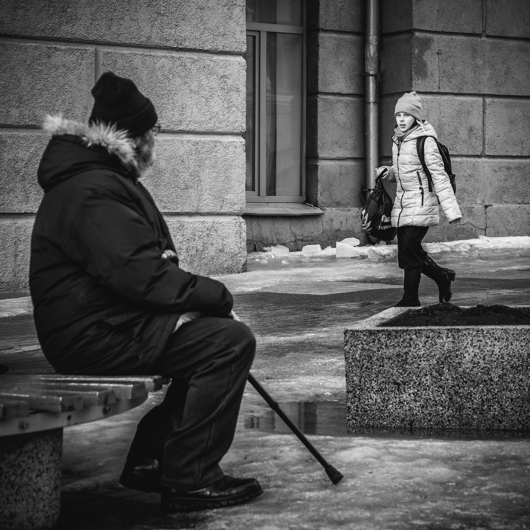 На улице 