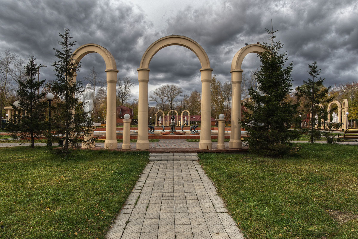 осенний парк 