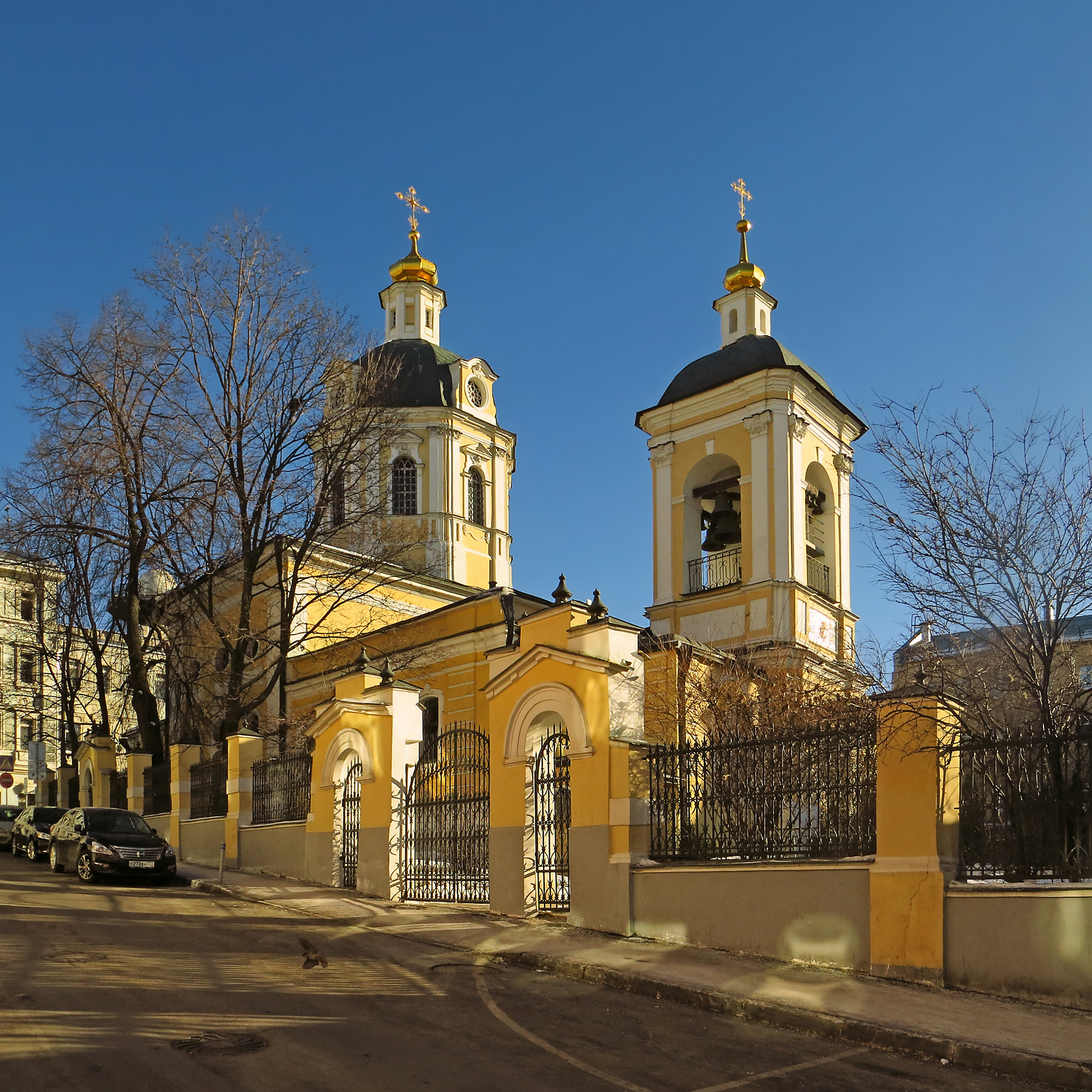 Москва. Церковь Николая Чудотворца в Звонарях Москва церковь Николая Чудотворца в Звонарях