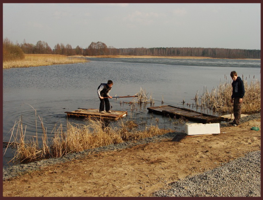 Подручные плавсредства. 