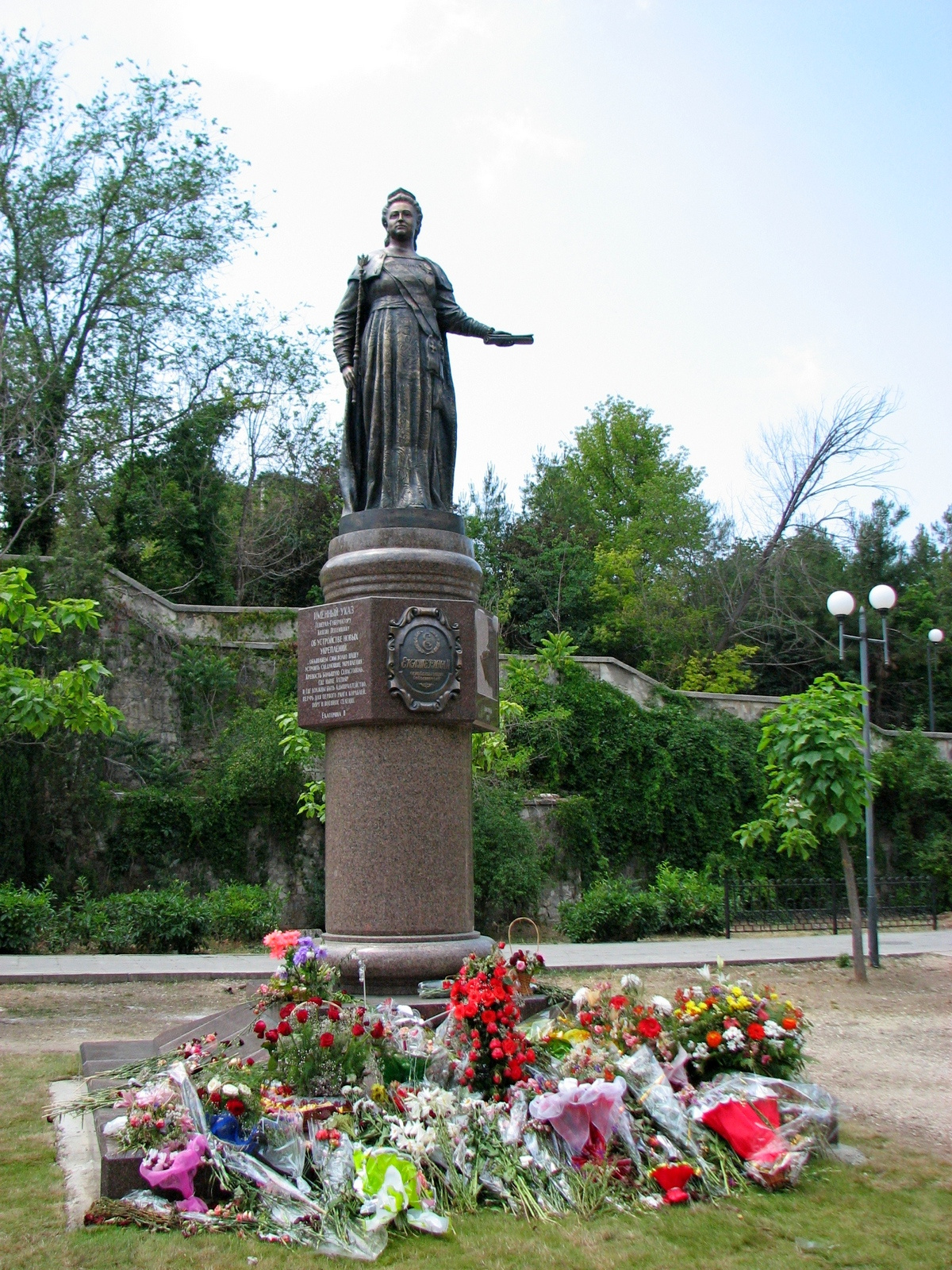 Памятник Екатерине II севастополь памятник императрица екатерина