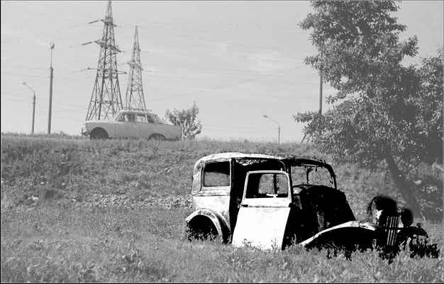 На обочине авто