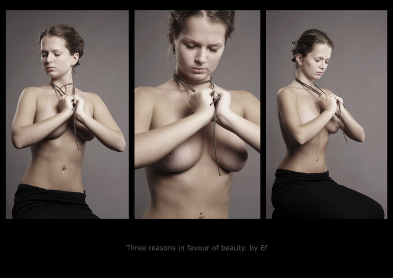 Three reasons in favour of beauty... ef beauty art nu