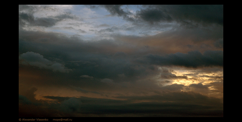 Тает... небо sky тучи clouds storm