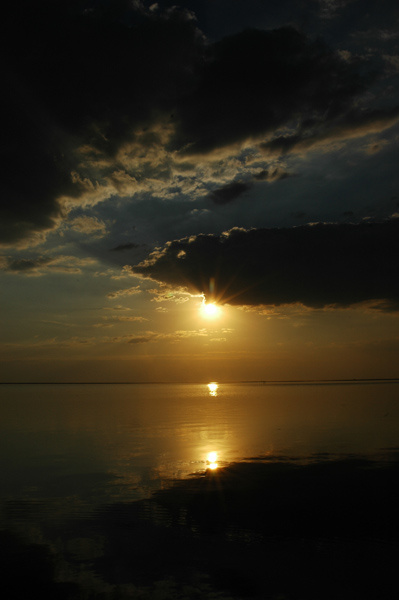 просто закат закат, море, вечер, солнце
