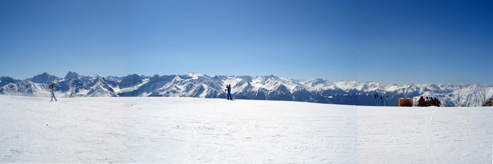 Широкий холод горы австрия serfaus tirol